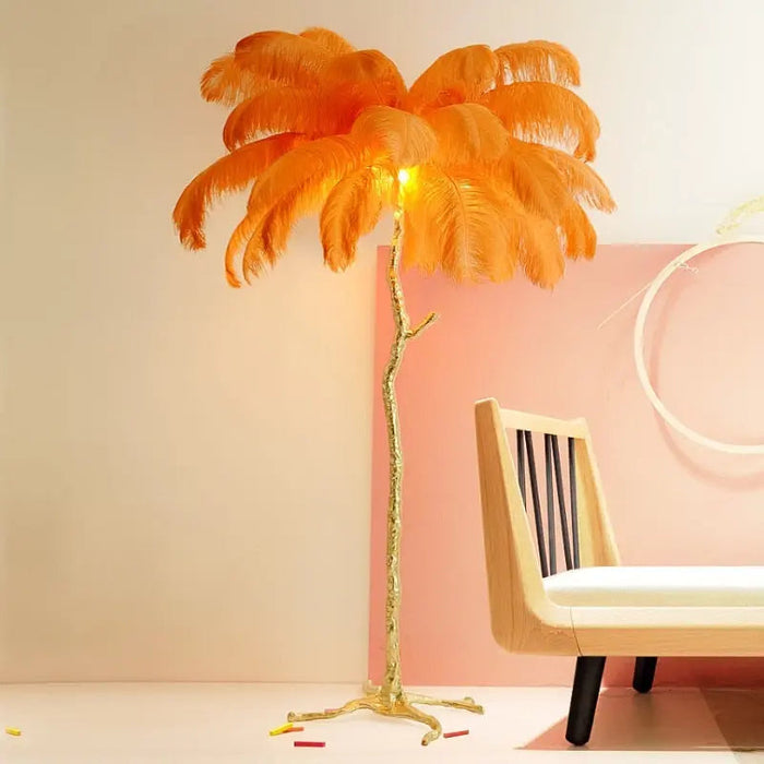 Talissa Feather Floor Lamp.