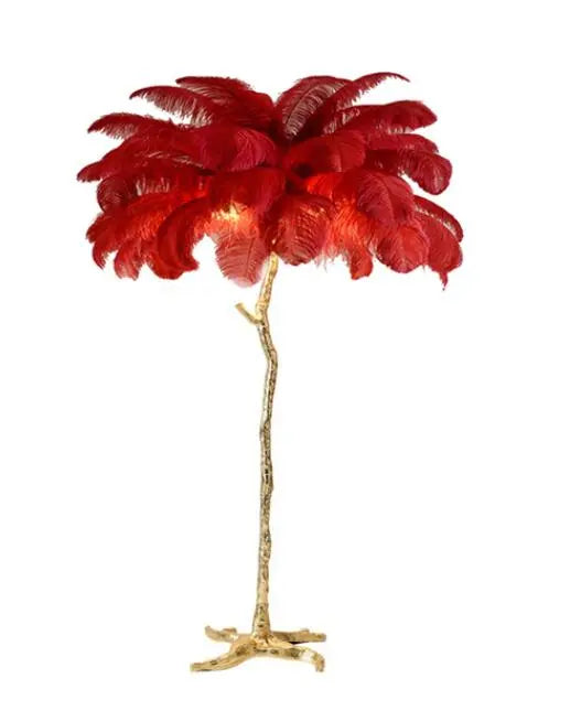 Talissa Feather Floor Lamp.