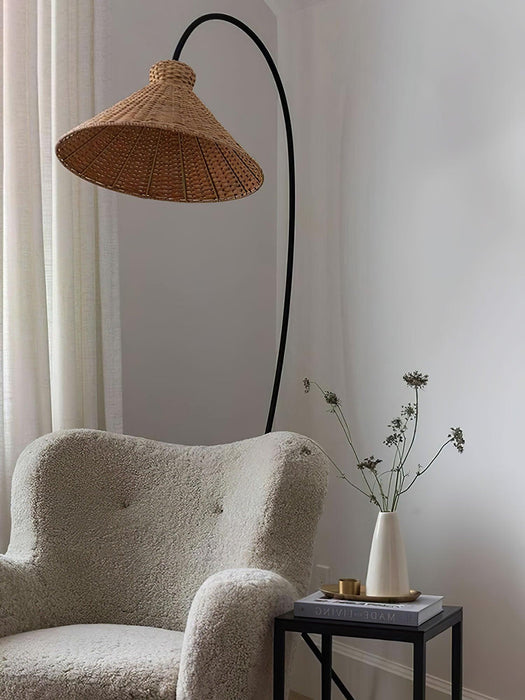 Tana Woven Floor Lamp.