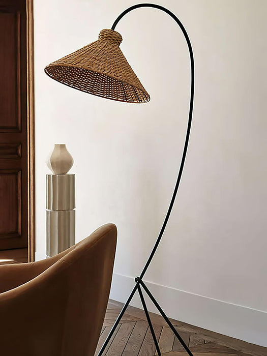 Tana Woven Floor Lamp.