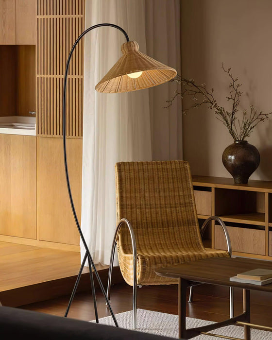 Tana Woven Floor Lamp - Vakkerlight