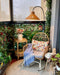 Tana Woven Floor Lamp-DWHOME