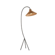 Tana Woven Floor Lamp-DWHOME