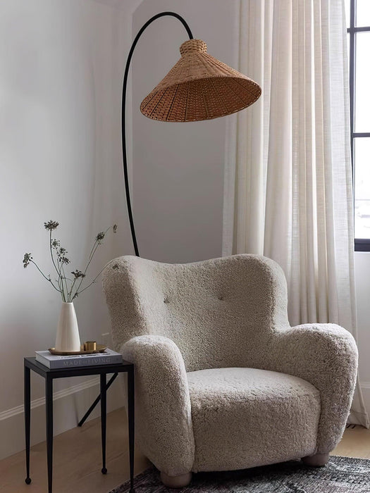 Tana Woven Floor Lamp.