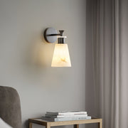 Tapered Alabaster Wall Sconce-DWHOME