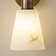 Tapered Alabaster Wall Sconce-DWHOME