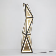 Tapered Cube Floor Lamp-DWHOME