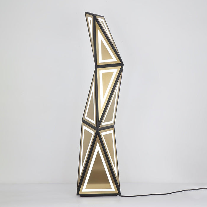 Tapered Cube Floor Lamp.