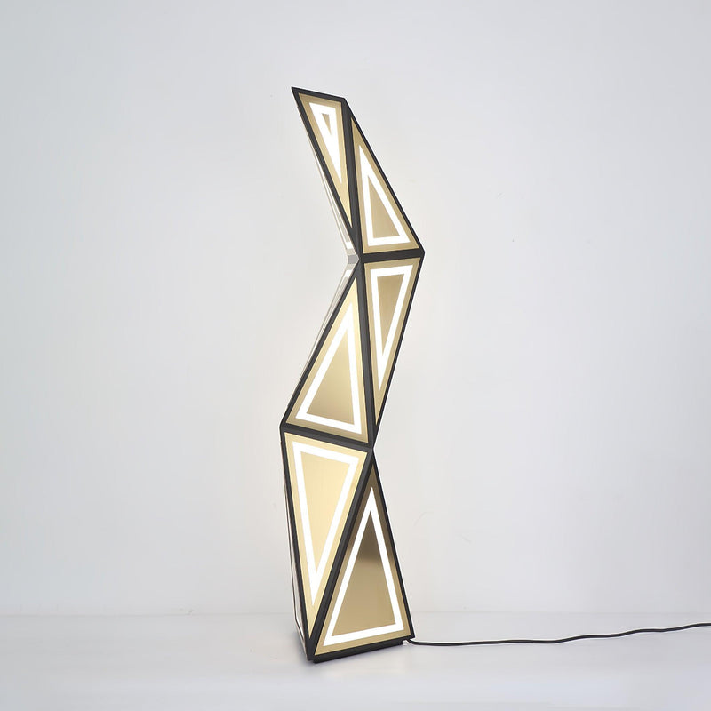 Tapered Cube Floor Lamp-DWHOME
