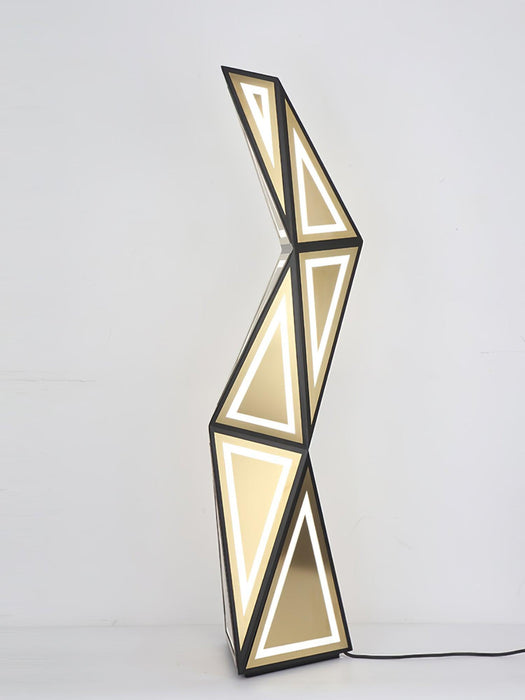 Tapered Cube Floor Lamp.