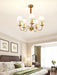 Tapered Fabric Brass Chandelier - Vakkerlight