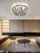 Tassel Aluminum Chain Ceiling Light.