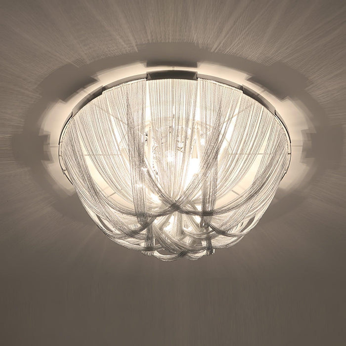 Tassel Aluminum Chain Ceiling Light-DWHOME