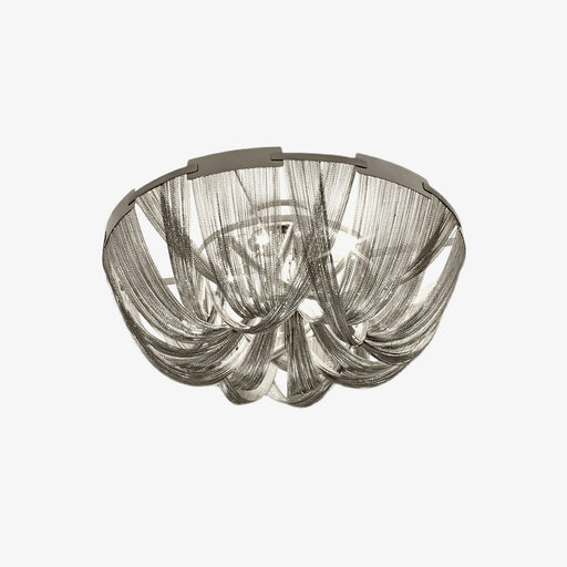 Tassel Aluminum Chain Ceiling Light.