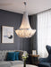 Tassel Aluminum Chain Chandelier.