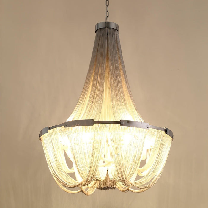 Tassel Aluminum Chain Chandelier - DWHOME