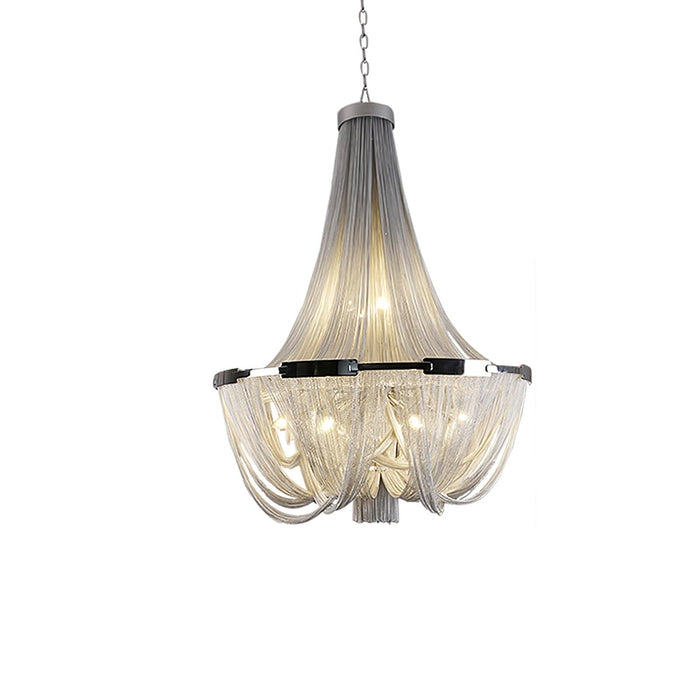 Tassel Aluminum Chain Chandelier - DWHOME