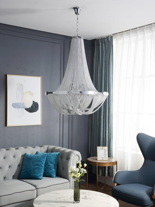 Tassel Aluminum Chain Chandelier - DWHOME