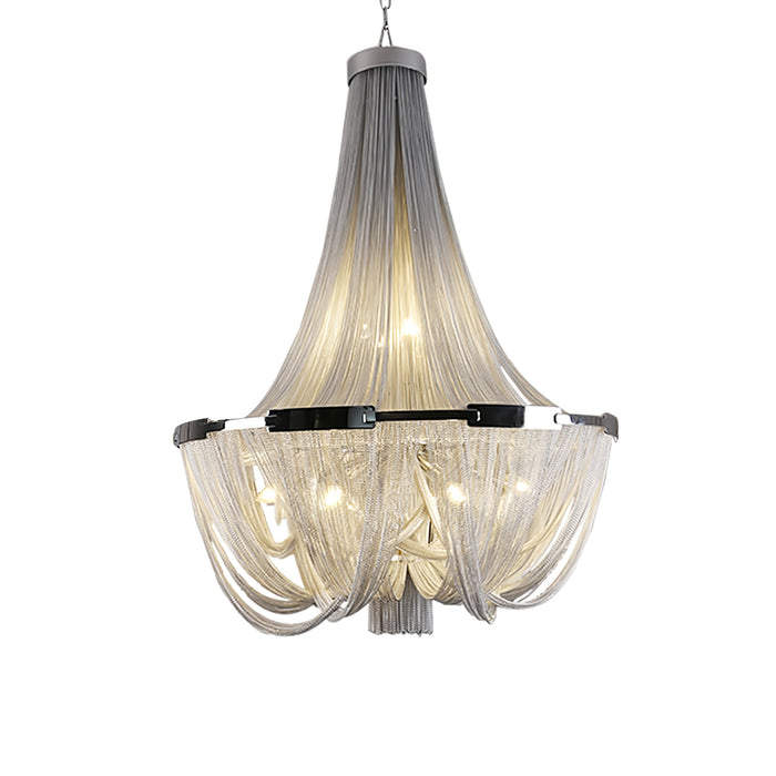 Tassel Aluminum Chain Chandelier