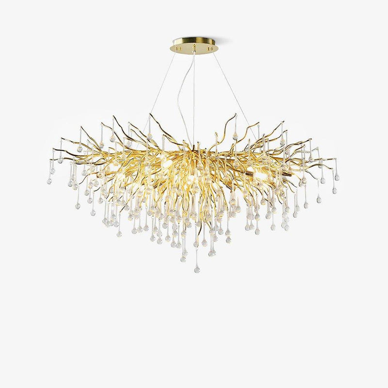 Teardrop Crystal Chandelier-DWHOME