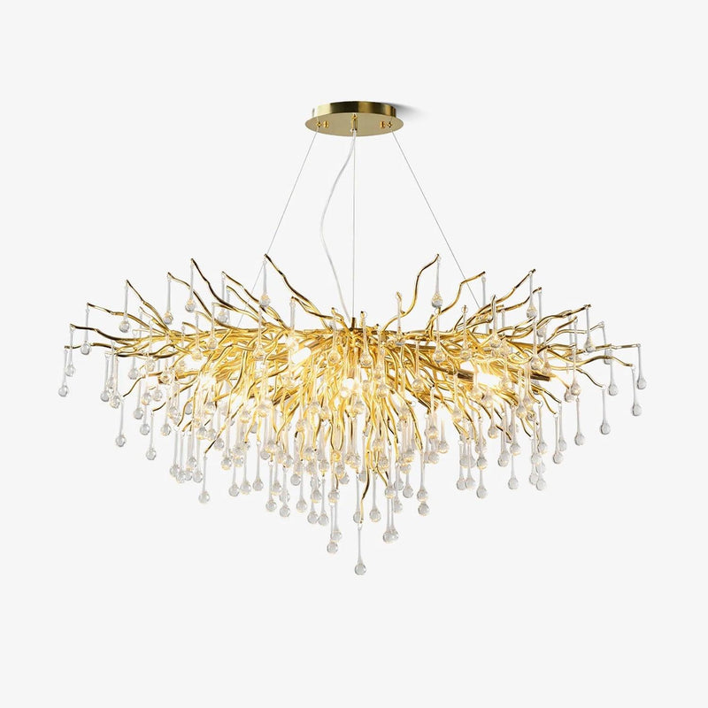 Teardrop Crystal Chandelier-DWHOME