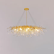 Teardrop Crystal Chandelier-DWHOME