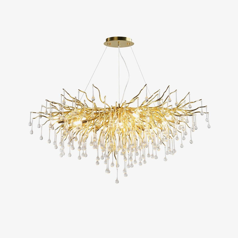 Teardrop Crystal Chandelier-DWHOME