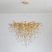 Teardrop Crystal Chandelier-DWHOME