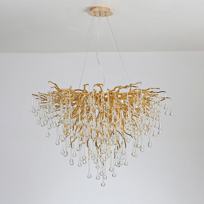 Teardrop Crystal Chandelier - DWHOME