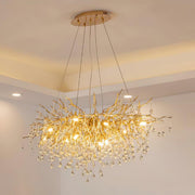 Teardrop Crystal Chandelier-DWHOME