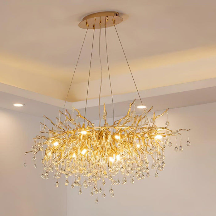 Teardrop Crystal Chandelier - DWHOME