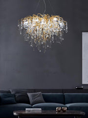 Teardrop Crystal Chandelier-DWHOME