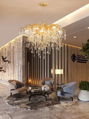 Teardrop Crystal Chandelier-DWHOME