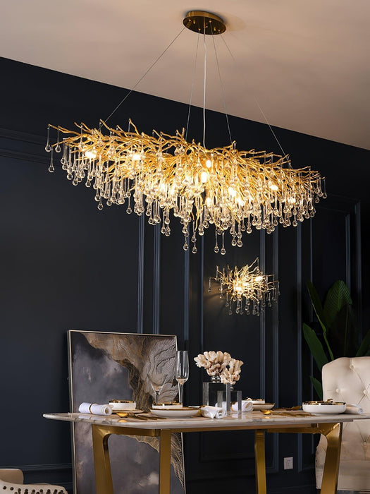 Teardrop Crystal Chandelier - DWHOME