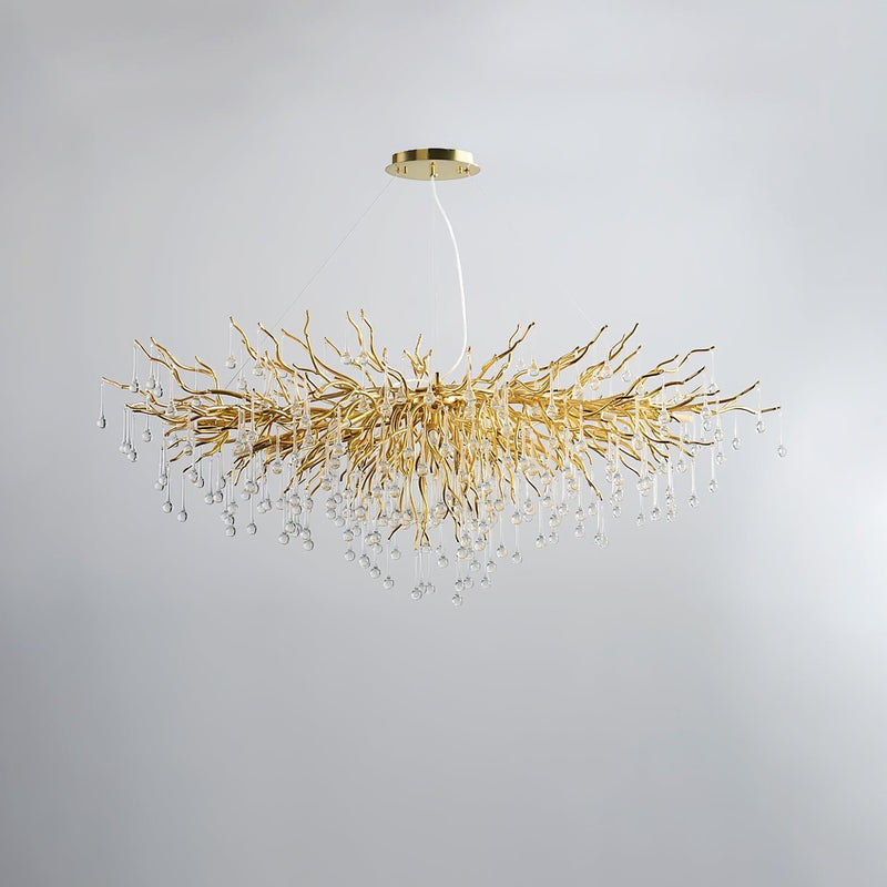Teardrop Crystal Chandelier-DWHOME
