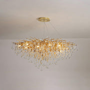 Teardrop Crystal Chandelier-DWHOME