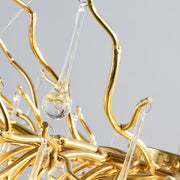 Teardrop Crystal Chandelier-DWHOME