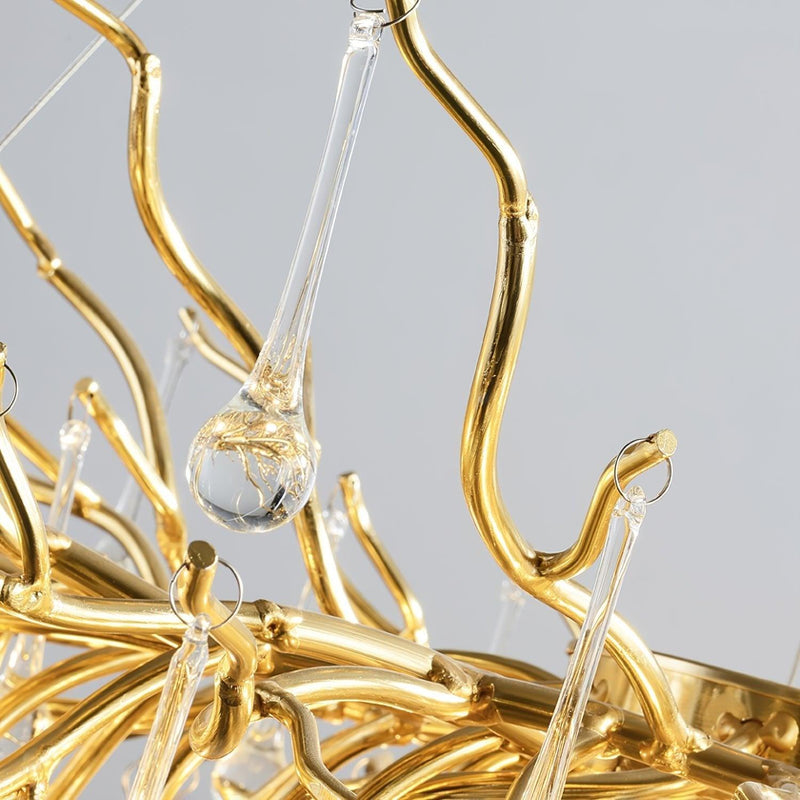 Teardrop Crystal Chandelier-DWHOME