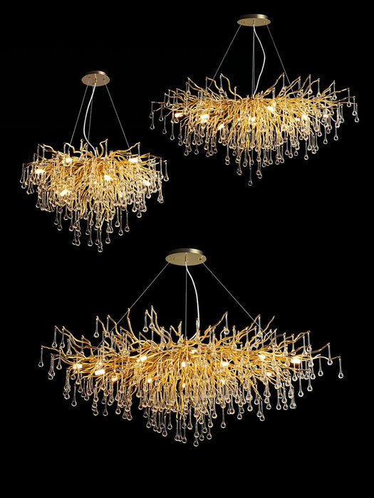 Teardrop Crystal Chandelier - DWHOME