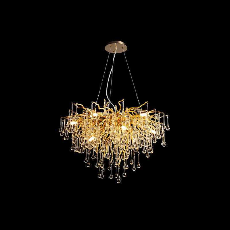 Teardrop Crystal Chandelier-DWHOME