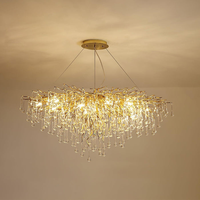 Teardrop Crystal Chandelier - DWHOME