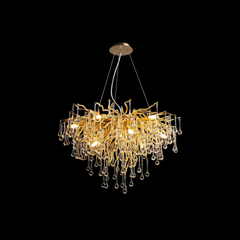 Teardrop Crystal Chandelier-DWHOME
