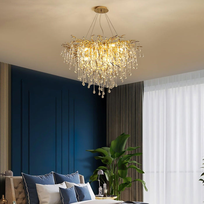 Teardrop Crystal Chandelier - DWHOME