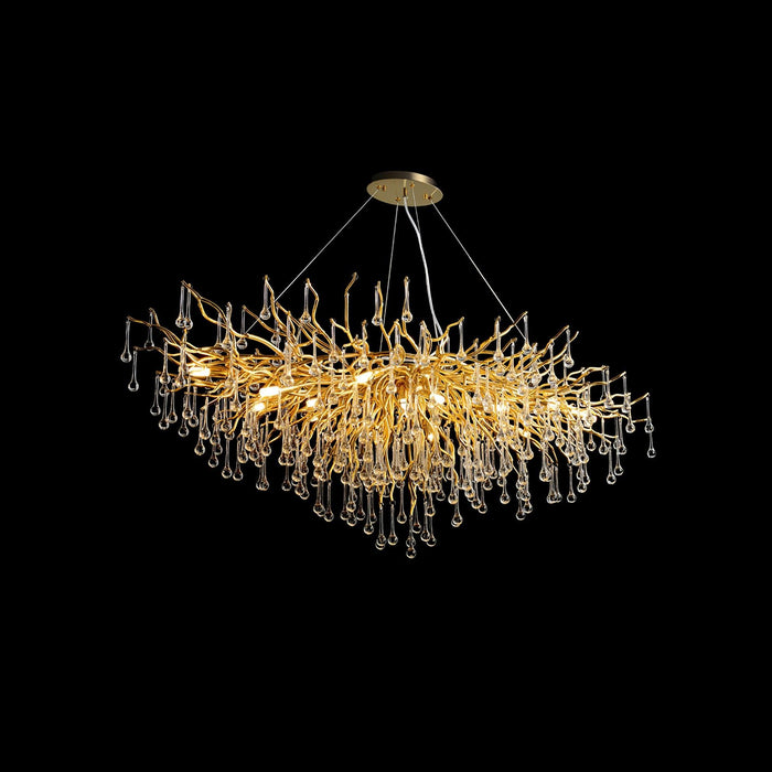 Teardrop Crystal Chandelier - DWHOME