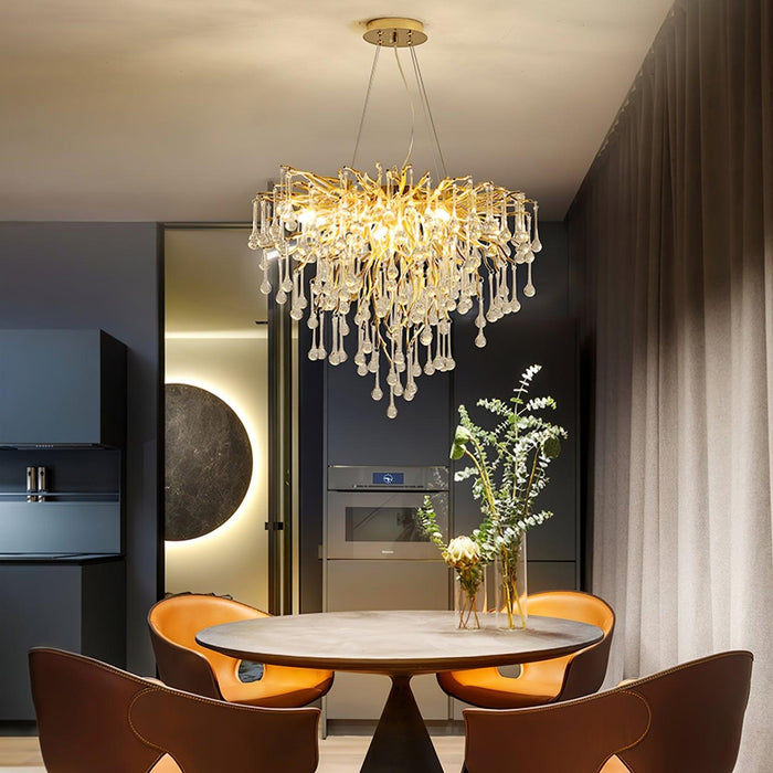 Teardrop Crystal Chandelier - DWHOME