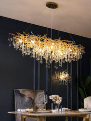 Teardrop Crystal Chandelier-DWHOME