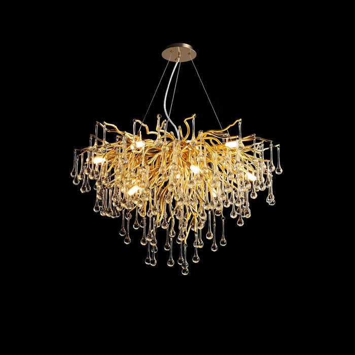 Teardrop Crystal Chandelier - DWHOME