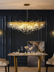 Teardrop Crystal Chandelier-DWHOME
