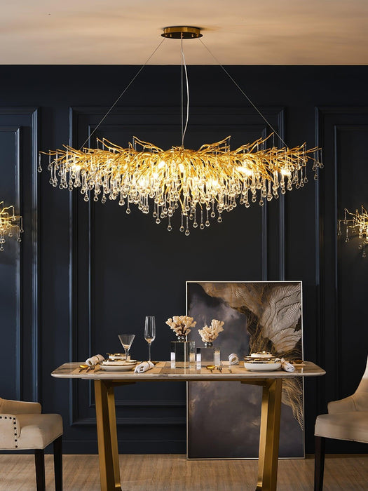 Teardrop Crystal Chandelier - DWHOME