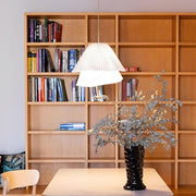 Stainless Steel Pleated Pendant Lamp-DWHOME